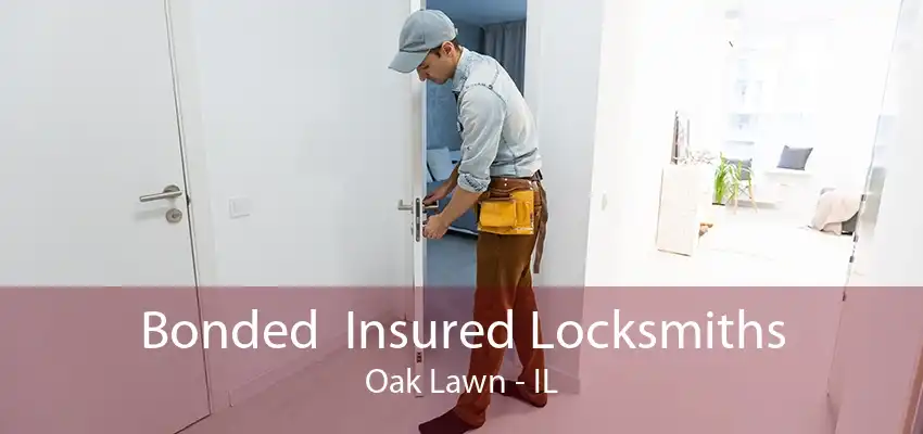 Bonded  Insured Locksmiths Oak Lawn - IL
